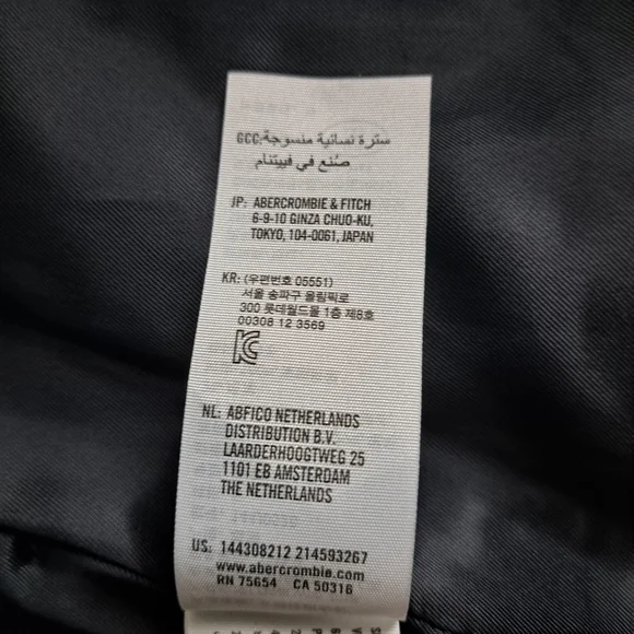 Abercrombie & Fitch Plaid Blazer Coat Sz Small - Picture 10 of 11